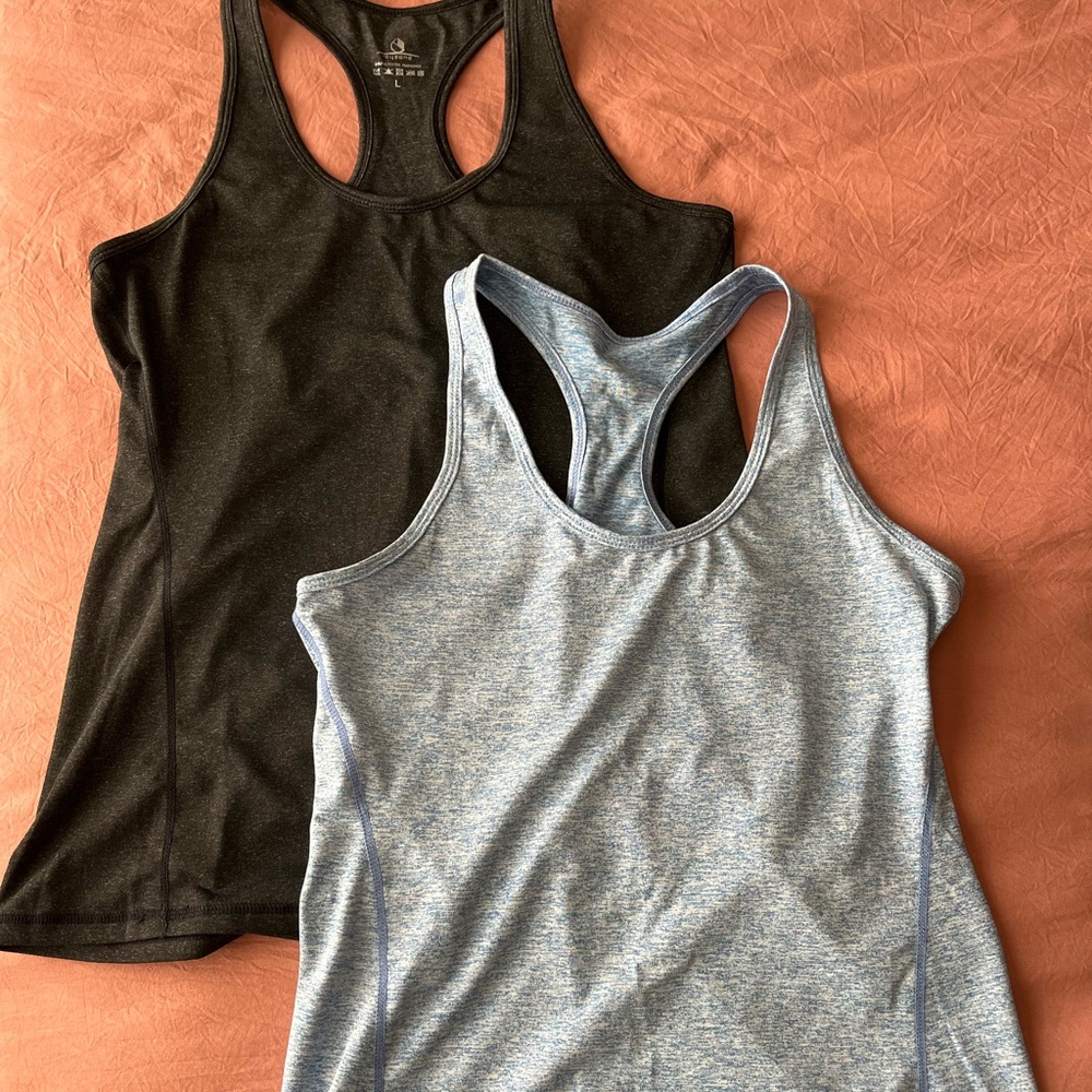 icyzone Workout Tanks (Set of 2)